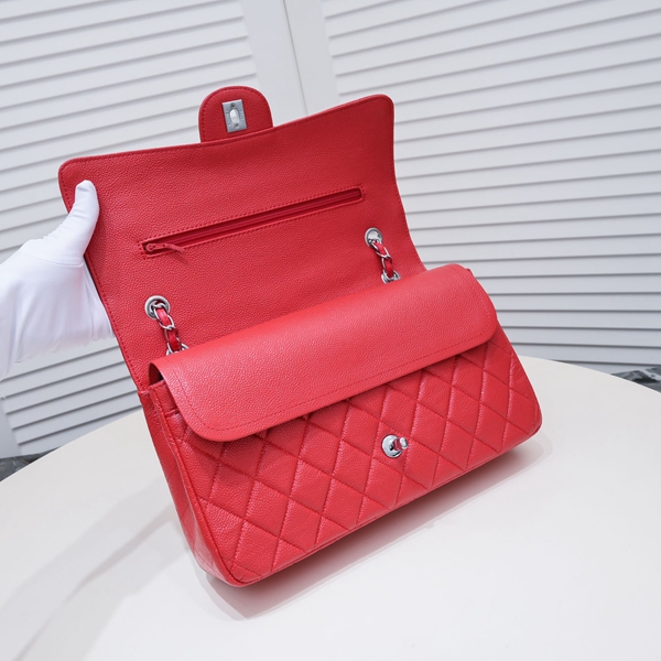 シャネルバッグ素材ディテール